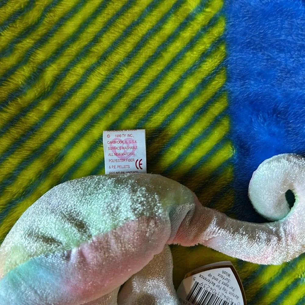 Ty Neon the Seahorse Beanie Baby